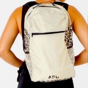 NWT - APL All purpose sackable backpack. Folds down and stores in its own pouch
